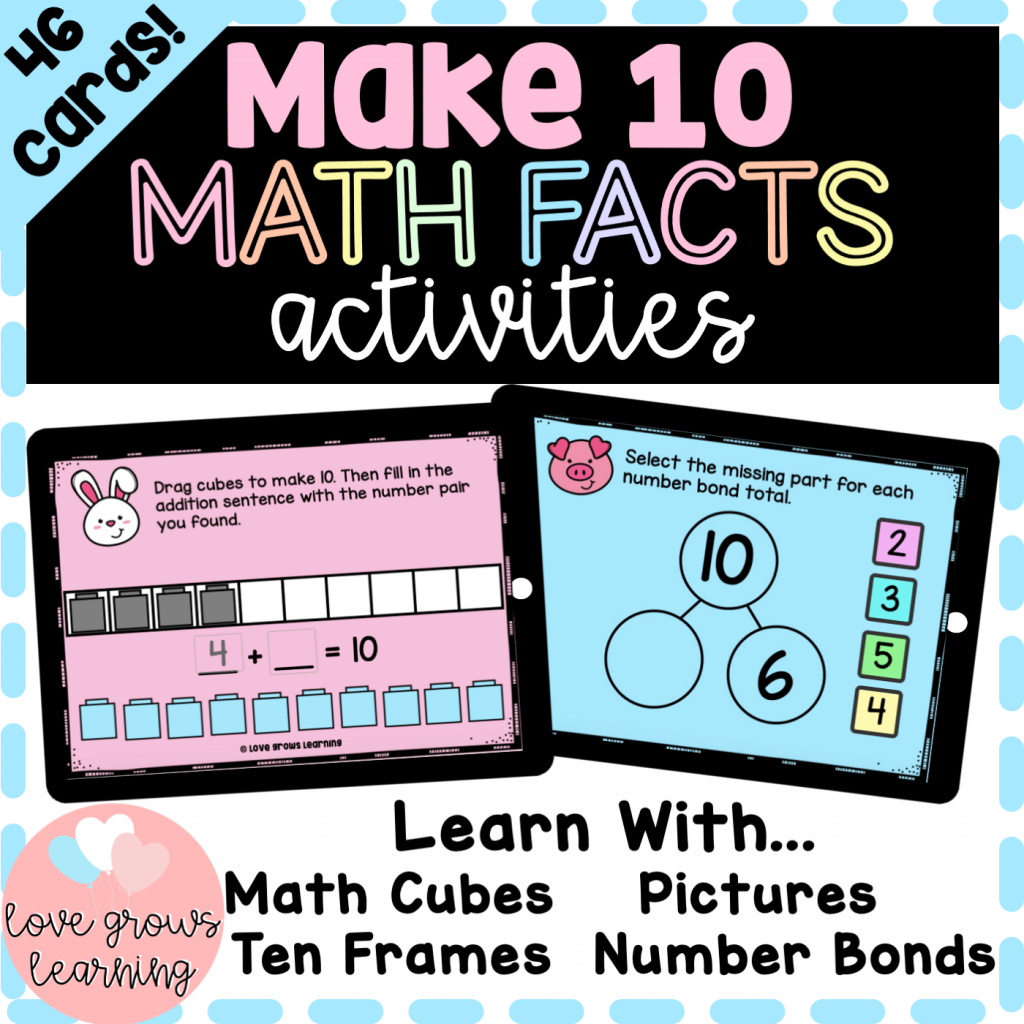 check out boom cards for a kindergarten math ideas