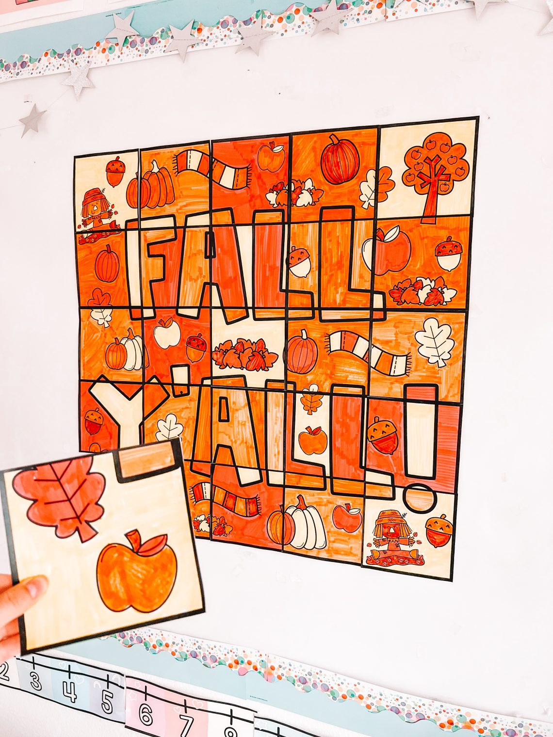 fall classroom bulletin board ideas