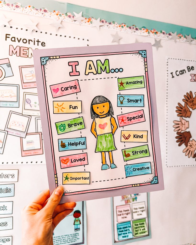 self esteem activities for kids