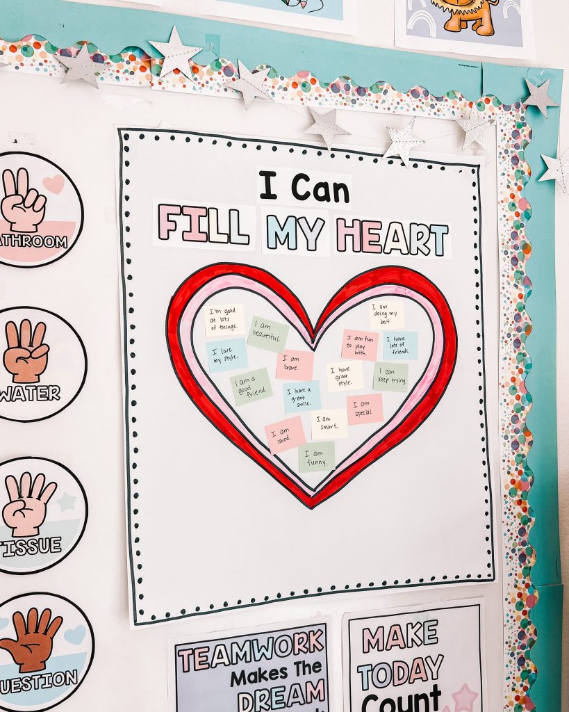 self esteem activities for students
