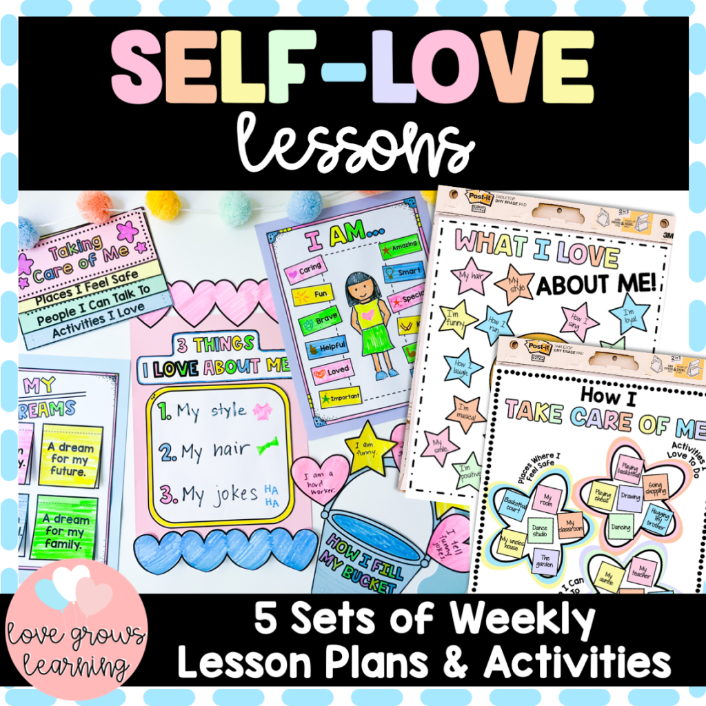 self love activities for kids